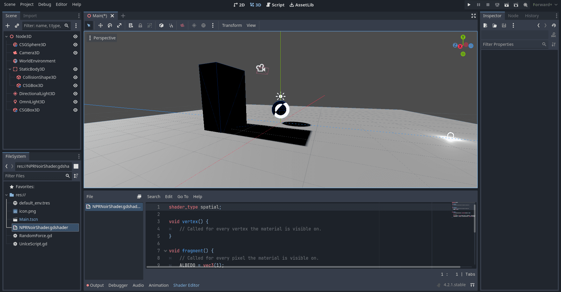 an image example of something made in Godot